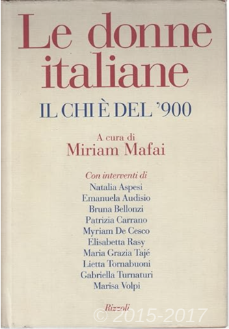 Copertina di Le donne italiane